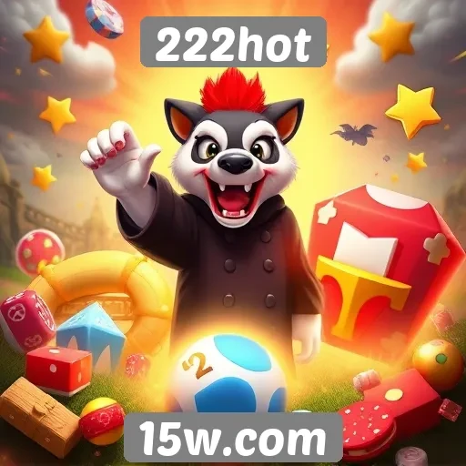 Diversidade de jogos disponíveis na plataforma 222hot