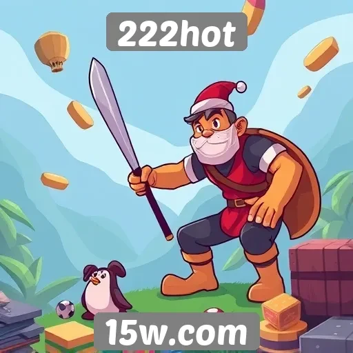 Visão geral das ofertas de jogos no 222hot