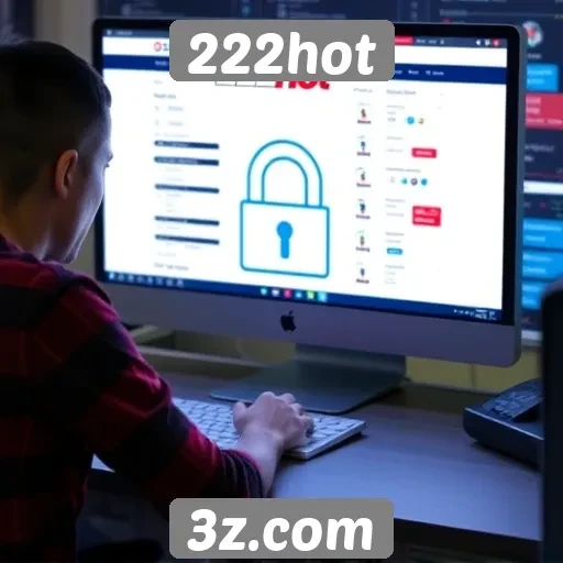 Análise da segurança do site 222hot