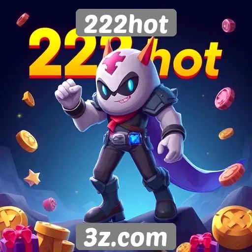 Variedade de jogos disponíveis no 222hot